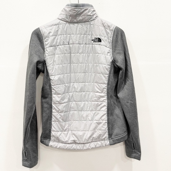 The North Face Mashup Full Zip Primaloft Jacket Grey Solf Sleeve Puffer Size S - Picture 2 of 13
